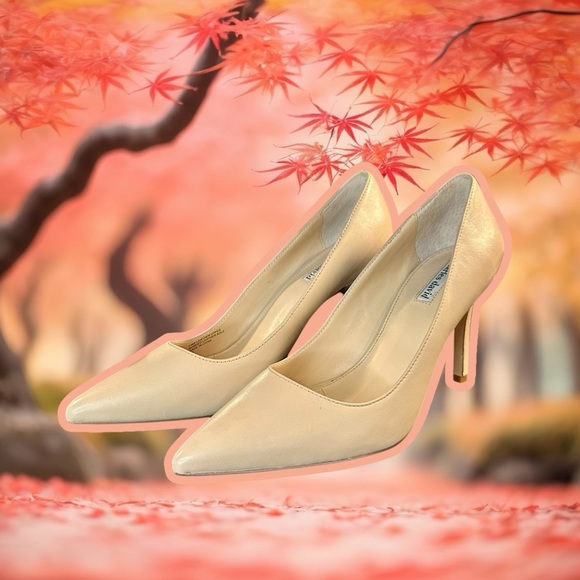 NWOT Charles David ‘Denise’ Pointed-Toe Pumps in Nude Leather Size 11 - Picture 12 of 16